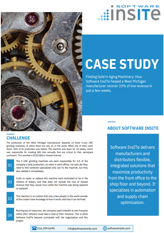 ITW Drawform case study - Software InsITe